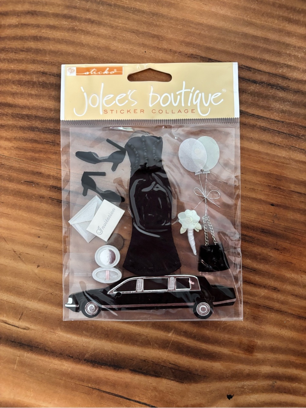 Jolee’s Boutique Scrapbook Stickers - Evening Out
